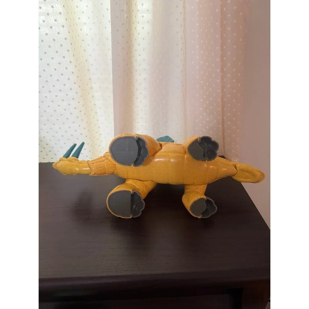 2011 Fisher-Price Yellow Dinosaur Toy Imaginext Stegosaurus 14in